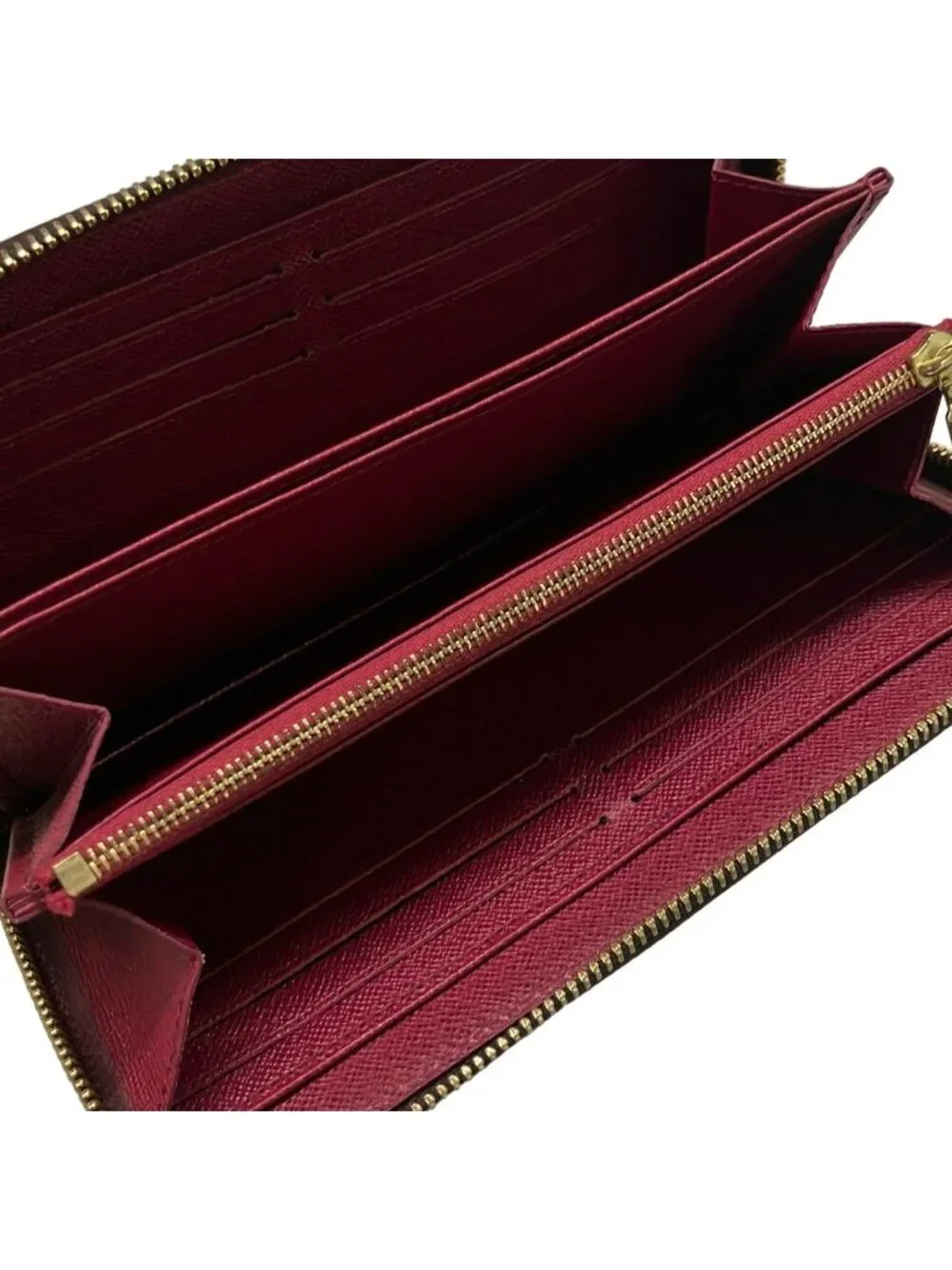 Louis Vuitton Wallet Monogram Zippy Fuchsia